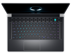 Alienware x15 R2 - Tastiera. (Fonte immagine: Dell)