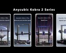 I quattro nuovi modelli della serie Anycubic Kobra 2 variano per velocità e volume di costruzione (Fonte: Anycubic)