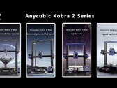 I quattro nuovi modelli della serie Anycubic Kobra 2 variano per velocità e volume di costruzione (Fonte: Anycubic)