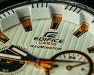 Un primo piano del logo Casio Edifice