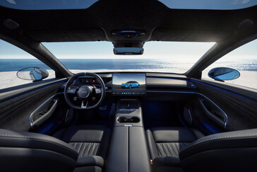 Xiaomi SU7 (2026) nel nuovo colore Capri Blue: la berlina sportiva elettrica sta ricevendo più di un semplice lifting. (Fonte: Xiaomi)