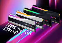 Le DDR5-8200 sono ora disponibili sulle mobo AM5 di AMD. (Fonte: G.Skill)