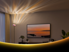 Govee sta per lanciare la lampada da terra Uplighter (nella foto) in tutto il mondo. (Fonte: Govee)