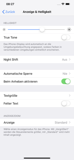 Le nuove funzionalità dello schermo di iOS 12