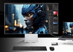 L'LG UltraFine 6K 32U990A presenta un pannello quasi senza bordi in un alloggiamento elegante. (Fonte: LG)