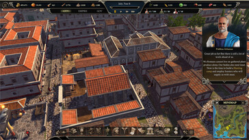 Nella foto: uno screenshot di gioco tratto da Pompeii: The Legacy.