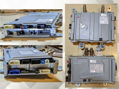 Computer AI4 di Tesla contro HW3 (in basso).