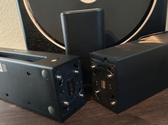 La soundbar è composta da tre sezioni individuali che non possono essere utilizzate separatamente