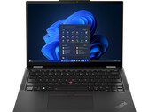 Il ThinkPad X13 2-in-1 Gen 5 peserà appena 1,2 kg se configurato con una batteria da 41 Wh e una copertura superiore nera. (Fonte: Lenovo)