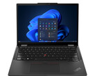 Il ThinkPad X13 2-in-1 Gen 5 peserà appena 1,2 kg se configurato con una batteria da 41 Wh e una copertura superiore nera. (Fonte: Lenovo)