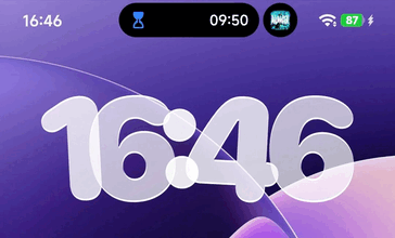 HyperIsland che visualizza due azioni live simultanee: un timer e un lettore musicale. (Fonte immagine: u/Square-Opportunity48 via Reddit)