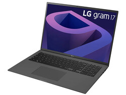 L'LG Gram 17 (17Z90Q-G.AA56G), fornito da LG Germania.