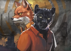 In Back to the Dawn, i giocatori possono scegliere tra due protagonisti - Thomas (un giornalista) e Bob (un agente sotto copertura) - raffigurati a fianco dalla copertina ufficiale del gioco. (Fonte: Steam - Modifica)