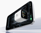 L’alimentatore dispone di una modalità “performance” da 60 W. Nell’immagine: un rendering promozionale del caricabatterie rapido con un iPhone.