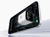 L’alimentatore dispone di una modalità “performance” da 60 W. Nell’immagine: un rendering promozionale del caricabatterie rapido con un iPhone.