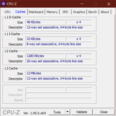 Cache CPU-Z
