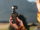 L'imminente fotocamera gimbal compatta DJI Pocket 4 dovrebbe essere più leggera del 35% e significativamente più piccola della Pocket 3 qui raffigurata. (Fonte: DJI)