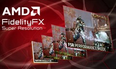 AMD prevede di distribuire FidelityFX Super Resolution 3 ai primi giochi supportati all'inizio dell'autunno. (Fonte: AMD)