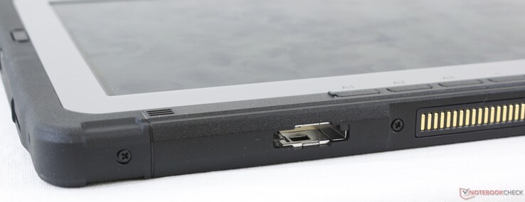 In basso: Pins del replicatore di porta e serrature per il fissaggio di docks e accessori Panasonic