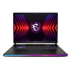 MSI Raider GE78 HX 14V e GE68 HX 14V presentano una barra luminosa Matrix Light nella parte anteriore. (Fonte: MSI)