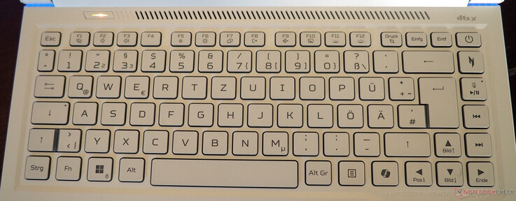 Acer Nitro V14 AI: Tastiera