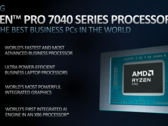 Arrivano i nuovi chip Ryzen Pro di AMD per i laptop aziendali (immagine via AMD)