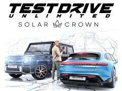 Viene mostrata la grafica della scatola retail di Test Drive Unlimited Solar Crown (Fonte: Amazon con modifiche)