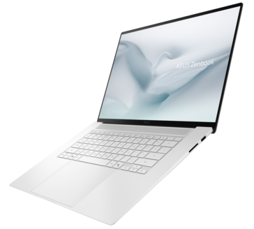 Asus Zenbook S16 2026 in bianco scandinavo. (Fonte: Asus)