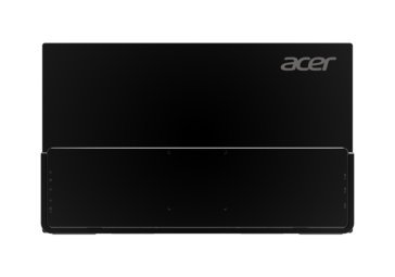 Vista posteriore del monitor. (Fonte: Acer)