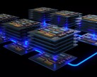Immagine artistica della fonderia di sistema di Intel progettata per l'AI. (Fonte: Intel)