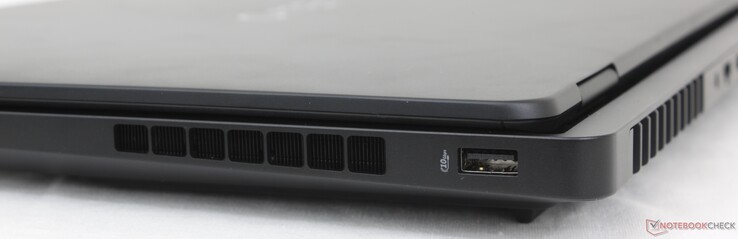 A destra: USB-A (10 Gbps)