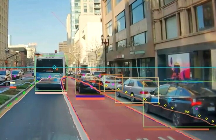 La metropolitana di Los Angeles utilizza la tecnologia di visione AI per rilevare automaticamente e multare le auto parcheggiate illegalmente lungo i percorsi degli autobus. (Fonte: HaydenAI)