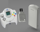 Un mockup del controller Dreamcast wireless di 8BitMods