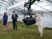 Per ottenere l'estetica distinta dello show, ispirata agli anni '70, i corpi macchina sono stati accoppiati con obiettivi anamorfici Panavision Serie C. (Fonte: Apple TV+)