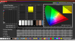 CalMAN: ColorChecker (calibrato)