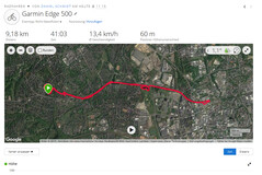 GPS test: Garmin Edge 500 - Panoramica