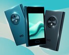 HMD Touch 4G è disponibile nei colori ciano e blu scuro. (Fonte immagine: HMD)
