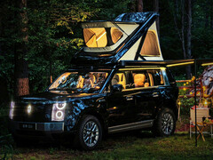 Il concept SUV Enjoy G9 con tenda da tetto retrattile
