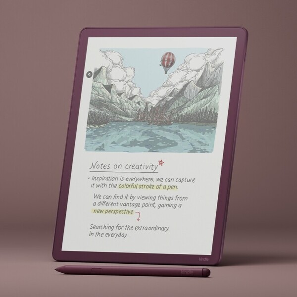 Kindle Scribe Colorsoft ha un display a colori da 11,0 pollici. (Fonte immagine: Amazon)