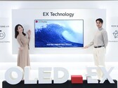 LG prende in giro la sua nuova tecnologia OLED EX. (Fonte: LG)
