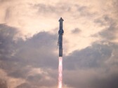 Un'immagine che mostra il lancio della navicella Starship. (Fonte: SpaceX)