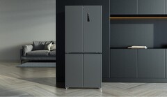Lo Xiaomi Mijia Cross Four-Door Refrigerator 496 L può essere controllato a distanza tramite l'app Mijia o i comandi vocali Xiao AI. (Fonte immagine: Xiaomi)