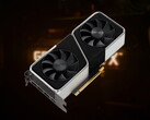 La RTX 3060 Ti di GeForce è stata lanciata con un prezzo di listino di 399 dollari. (Fonte: Alex Konokh/Notebookcheck-edited)