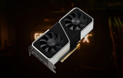 La RTX 3060 Ti di GeForce è stata lanciata con un prezzo di listino di 399 dollari. (Fonte: Alex Konokh/Notebookcheck-edited)