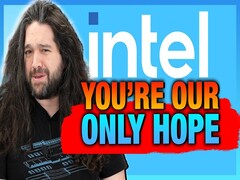 Intel Arc rilascia un&#039;immagine di anteprima video (fonte: Gamers Nexus YouTube)