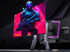 I modelli Agon Pro AG246FK6 e Agon Pro AG276UZD dovrebbero essere disponibili a livello globale, come da foto precedente. (Fonte: AOC)
