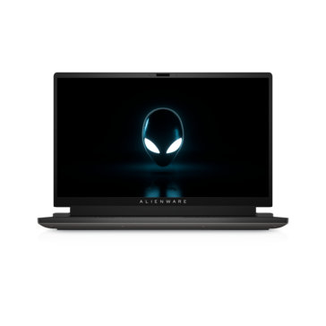Alienware m17 R5 davanti (immagine via Dell)