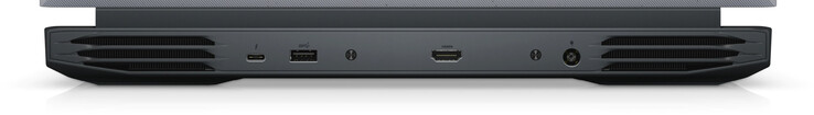 Indietro: USB 3.2 Gen 2 (tipo C, DisplayPort), USB 3.2 Gen 1 (tipo A), HDMI, alimentazione