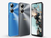 L'HTC Wildfire E5 Plus è disponibile nei colori blu e nero. (Fonte: HTC)