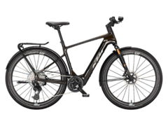 La e-bike KTM Macina Sport SX Prime ha un telaio in carbonio. (Fonte: KTM Bikes)